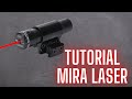 Tutorial Instalando mira laser em espingarda de pressão , chumbinho