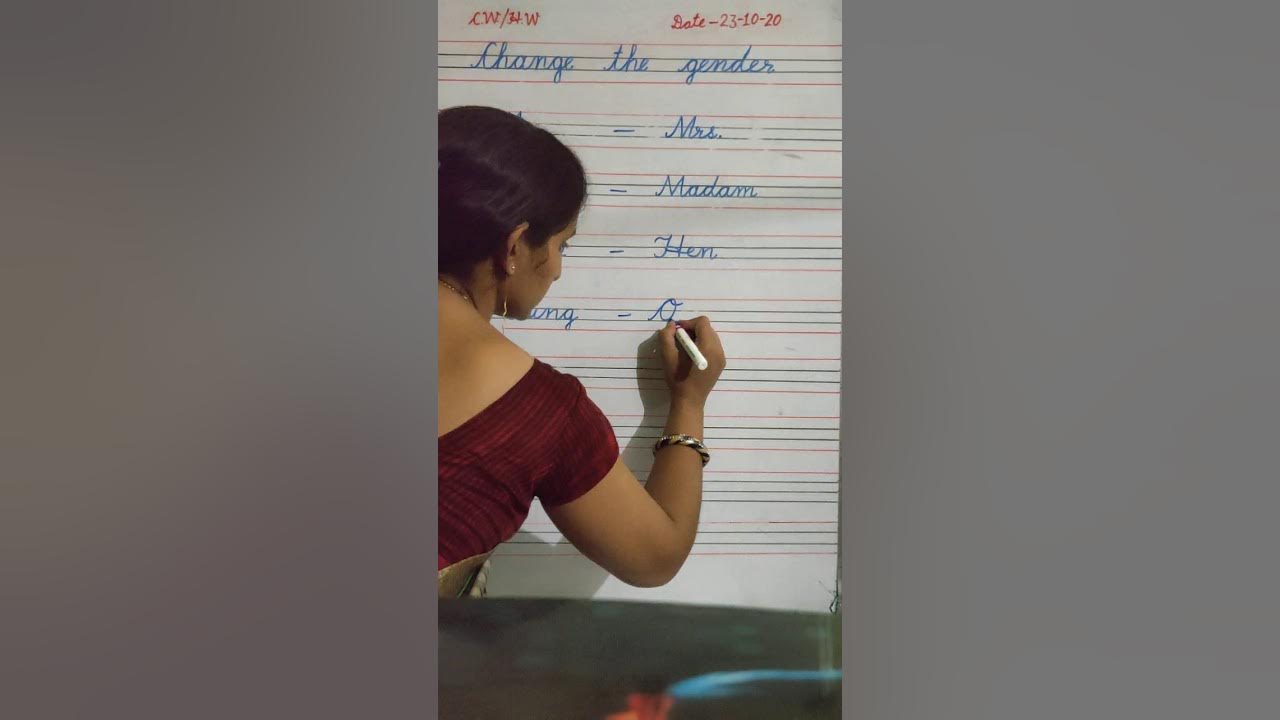 Raath International School (Behror) Class UKG English Change the