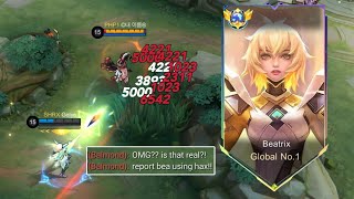 BEATRIX BEST GUIDE TO RANK UP FASTER IN 2024!! (ONE HIT TRICKS) -MLBB