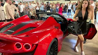 MONACO CASINO SQUARE NIGHTLIFE SUMMER OF 2023 CARSPOTTING