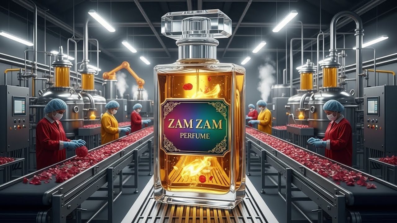 Inside the Perfume Oil Factory – How Rare Flowers Become $100,000 Luxury Fragrances (Full Process)