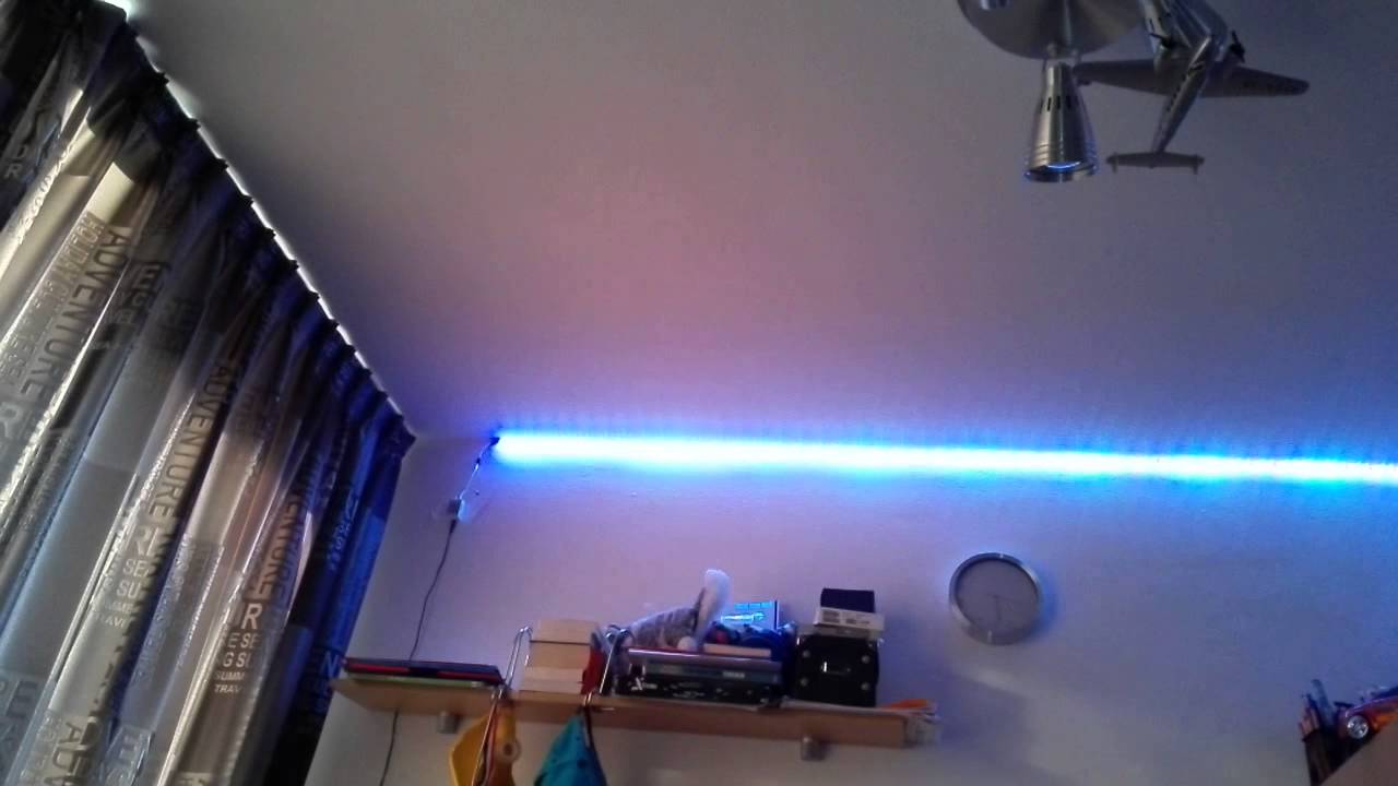 Nieuwe Led Strip Op Mijn Kamer