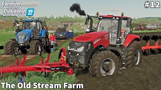 Selling Animals Product, Sowing Barley &amp; Ploughing│The Old Stream│FS 22│Timelapse#12