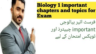 Important chapters and topics for Exam first year biology screenshot 2
