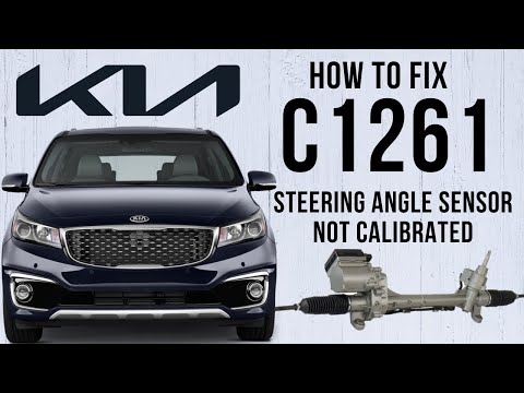 Test & Fix C1261 Steering Angle Sensor Not Calibrated | KIA Carnival (YP) 2015-20 | EPS Fault Code