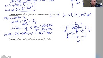 Section 7.5 Solving Trigonometric Equations - Part 3