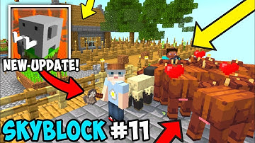 New Update Multiplayer Skyblock in Craftsman: building craft #11 😱