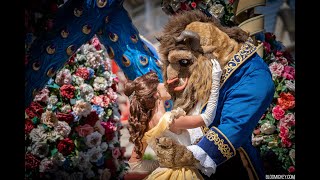 Disneyland A Christmas Fantasy Parade princess float