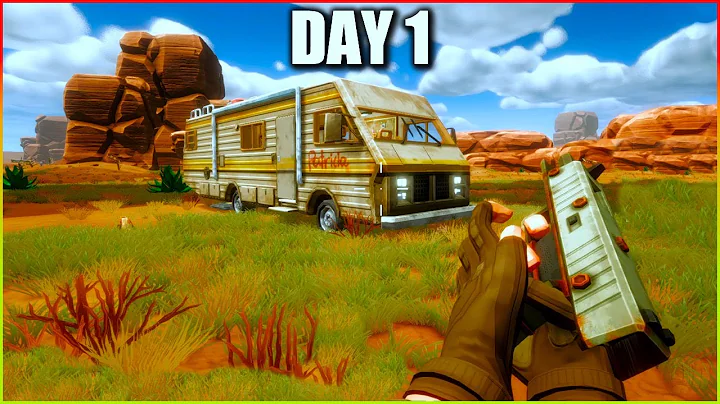 Day 1 Survival in This RV Bunker Post-Apocalyptic Game...