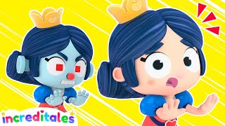 ROBOT JAHAT Mengejar Para Princess! - Dongeng dan Cerita Anak | Increditales | Increditales | Kartun