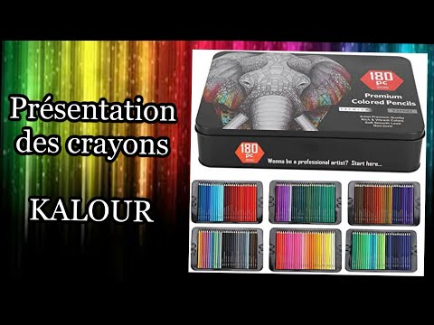 Présentation des crayons KALOUR 