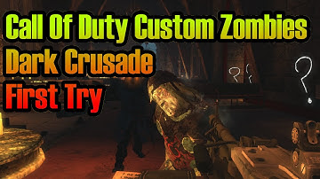 Call Of Duty World At War Custom Zombies "Dark Crusade" NO PERKS