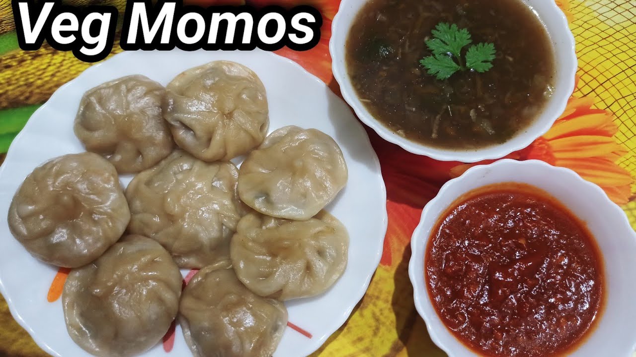 Veg Momos Recipe || Momos Recipe with Chutney and Soup || Hindi Cooking Channel ||