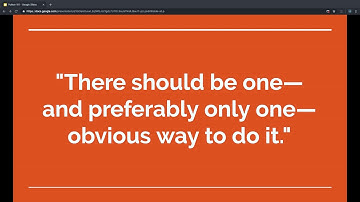 Python 101 – Joseph Chilcote