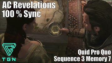 Quid Pro Quo : Sequence 3 Memory 7 - Assassins Creed Revelation HD