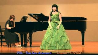 Vaga luna che inargenti (美しい月よ) ベッリーニ作曲