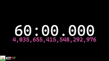 MTP 1 Hour Countdown - Al 4,035,655,415,548,292,976 Cycles