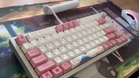 GMMK Pro Tempest Tape Mod + pe foam