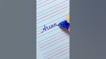 “Arianna” How to Write Your Name in Cursive Handwriting | Calligraphy | Handwriting | i Write #Short