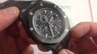 Audemars Piguet Royal Oak Offshore Forged Carbon Luxury Watch Review