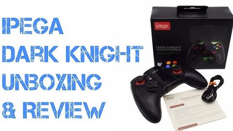 IPEGA Dark Knight Bluetooth Gamepad for Android and iOS - Unboxing and Review