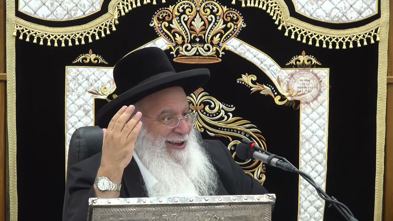 Paracha EKEV hebdomadaire de la Torah Rabbi Benyahu Shmueli Shalita