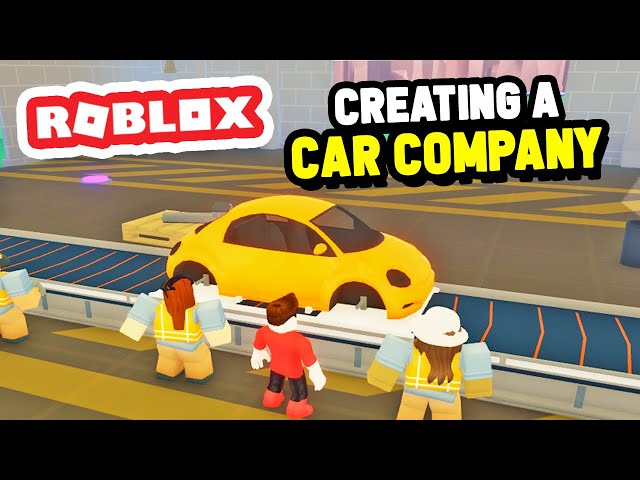 Car Factory Tycoon codes - a Roblox character standing by a car