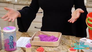 On The Spectrum : Kinetic Sticky SAND Review by Brookstone - Autism Sensory Games