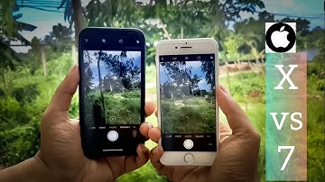 Iphone x vs Iphone 7 camera comparison ,4k slow motion video, low light photo video comparison.