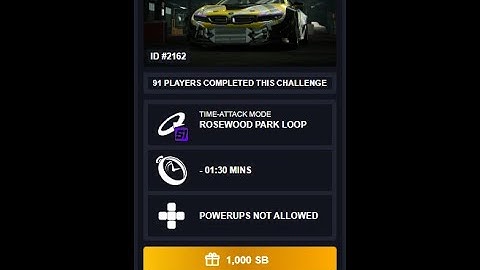 NFS World (NRZ) - ROSEWOOD PARK LOOP - 01:19.753 - FORD MUSTANG DARK HORSE (2024)