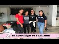 18 HOUR FLIGHT TO THAILAND! Did we survive?!