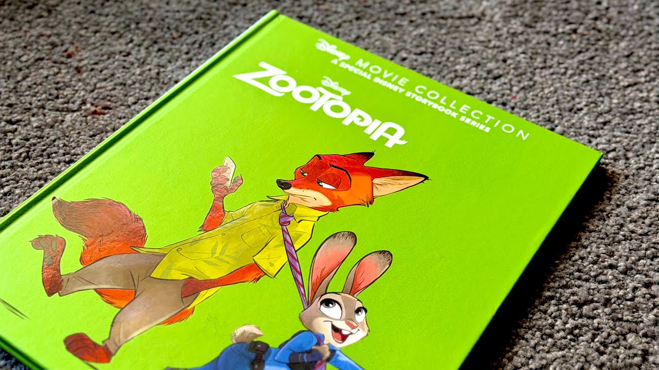 Обзор сборника рассказов по мультфильму «Зверополис» от Disney.