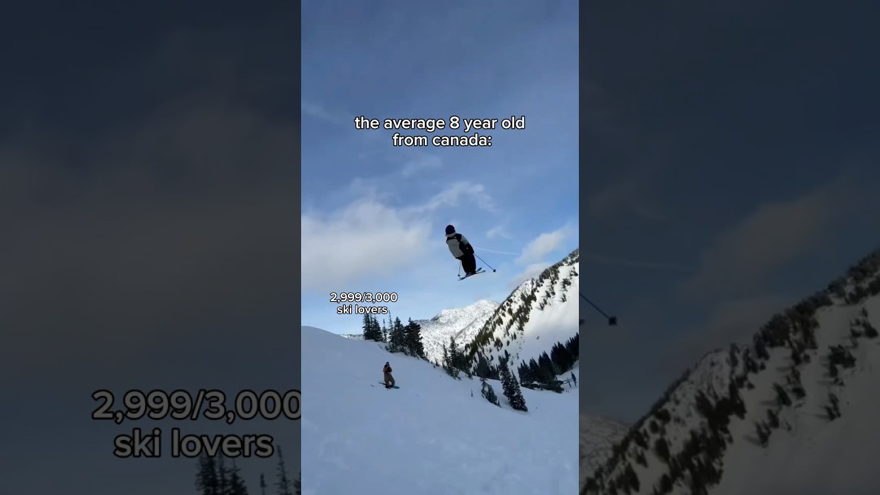 canadians are too good, follow for more ski content! 