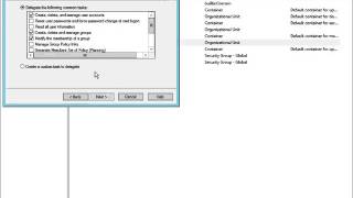 70-410 Lab 15 Active Directory Delegate Control in Windows Server 2012 R2