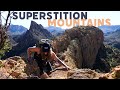 Backpacking the Most HAUNTED MOUNTAINS in America | Superstition Mountains (2020)