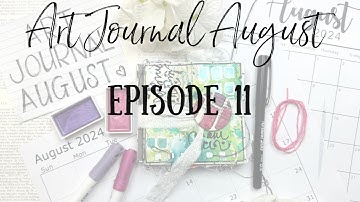 Art Journal August 🧑🏻‍🎨| Episode 11 | Button Closure 🩷