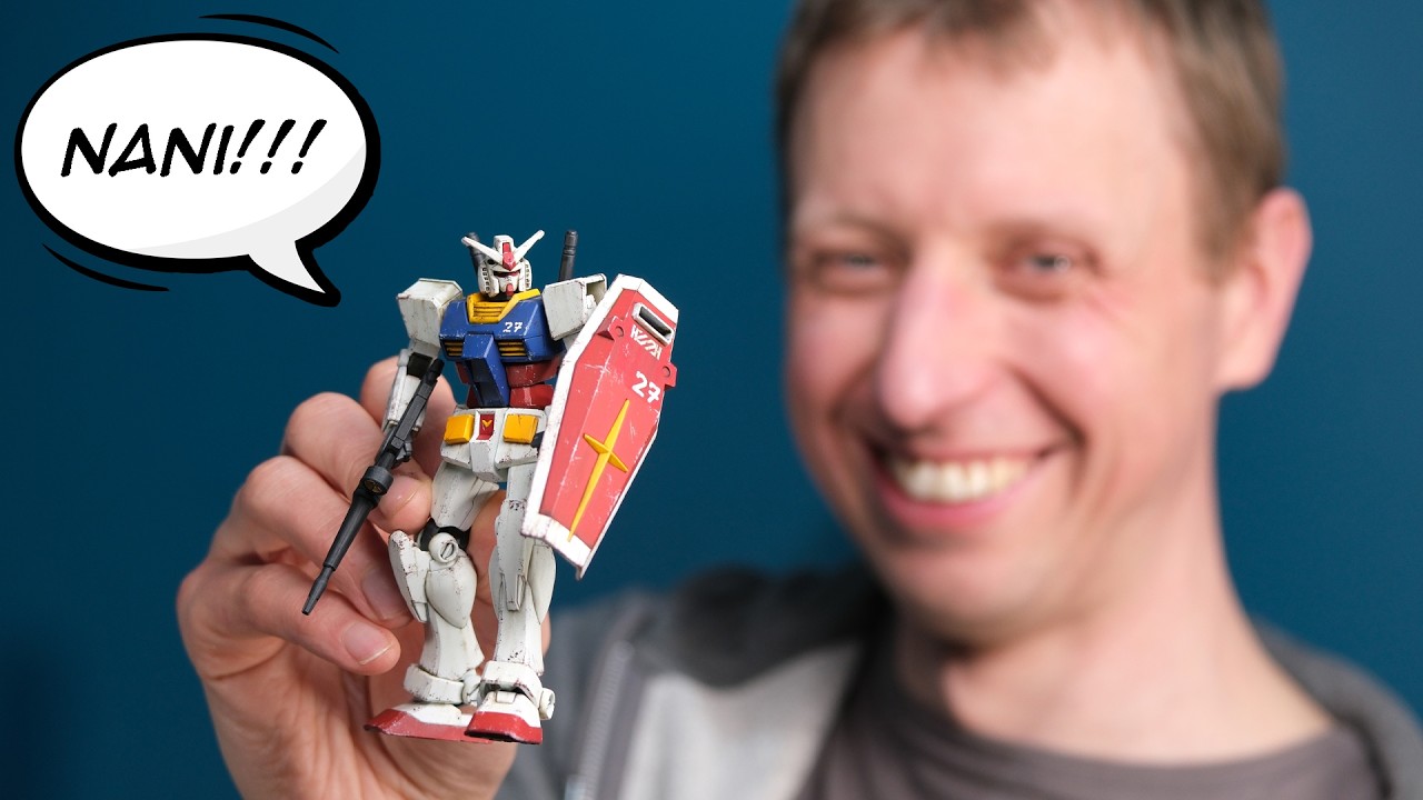 Painting Gundam for the first time!!! Duncan Rhodes