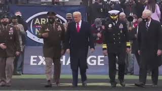 Stadium ERUPTS When Trump Enters Army vs. Navy Game Guide