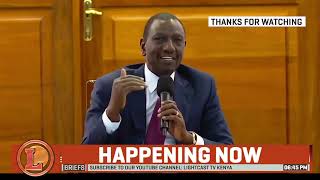 IF ELECTIONS WERE TO HAPPEN A YEAR AGO I WOULD'VE BEEN THROWN OUT!~PRES RUTO SPEAKS OF HIS SUCCESS