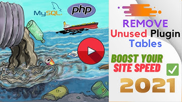 🧹 Clean Unused Database Tables From Your Wordpress Site 2021 🔥 WP-Optimize Database Cleanup 🔥