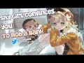 Asmr shy girl convinces you to rob a bank  ciccino katterina vnu