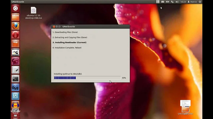 Ubuntu 12.10. - bootable USB Drive (bootfähiger USB Stick)