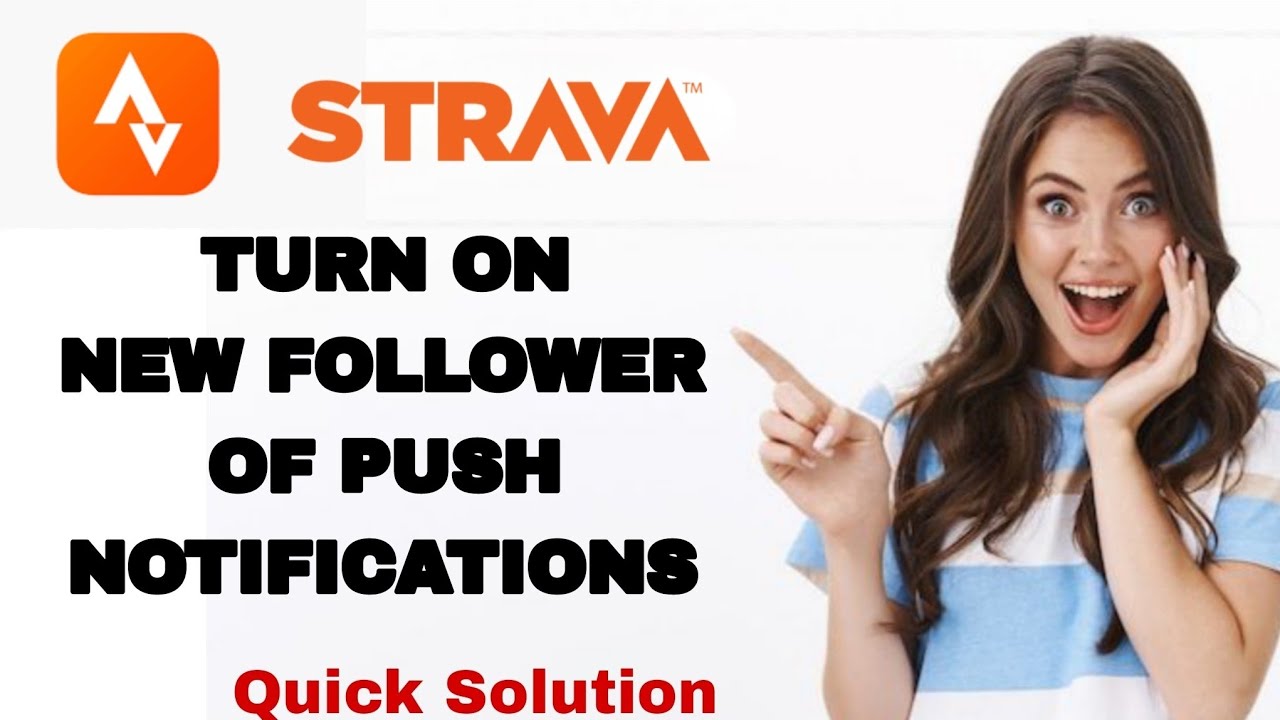 How To Turn On New Follower Of Push Notifications On Strava App | Step By Step