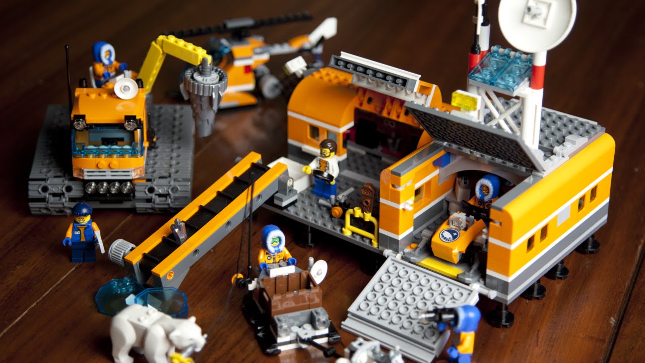 LEGO City 60036 Arctic Base Camp [Unboxing - Build - Review] - YouTube