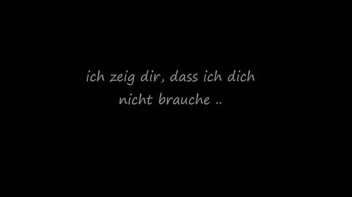 Philipp Poisel - Ich will nur / Lyrics