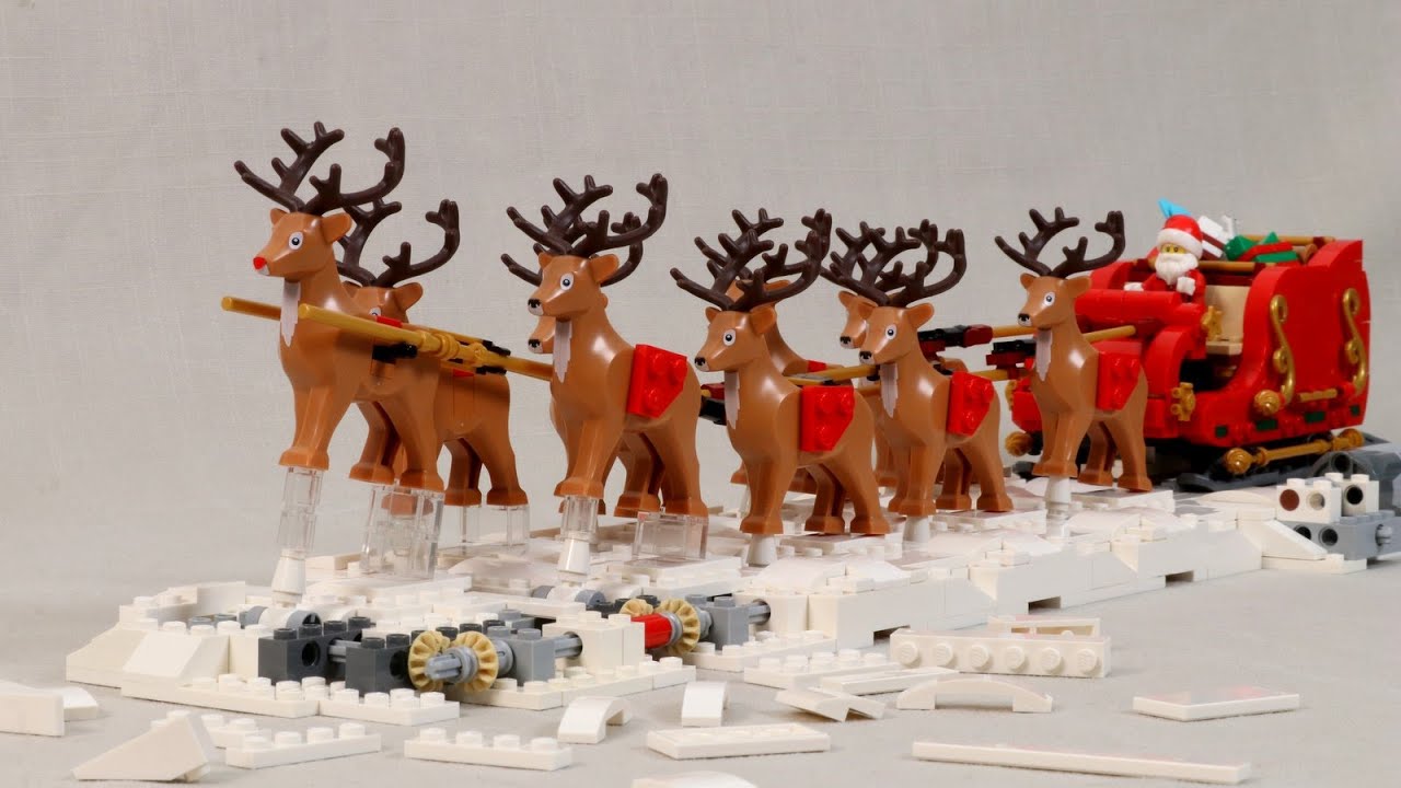 LEGO Reindeer Fly - YouTube