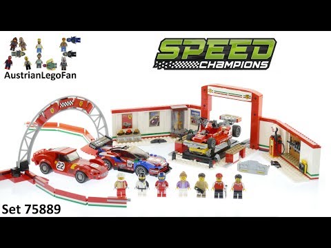 lego-speed-champions-75889-ferrari-ultimate-garage---lego-75889-speed-build