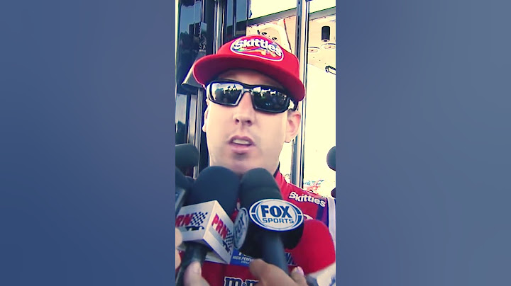 When a NASCAR driver gets asked a dumb question