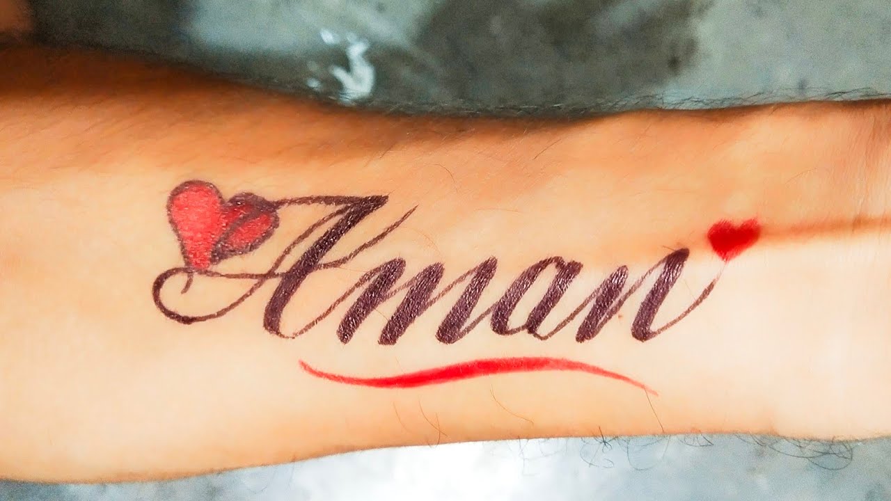 How to write Aman | Aman name kaise likhen| name calligraphy| name  writing......#tattoo #shorts - YouTube