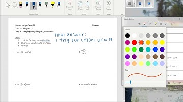 Unit 8 Day 3 Video  Simplifying